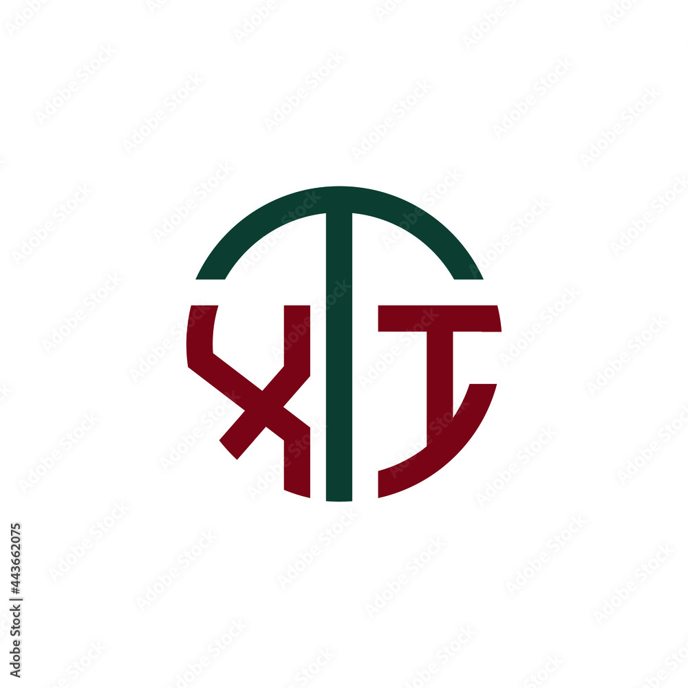 XTI logo, XTI icon, XTI vector, XTI monogram, XTI letter, XTI minimalist,  XTI triangle, XTI hexagon,unique luxury flat abstract logo design Stock  Vector | Adobe Stock