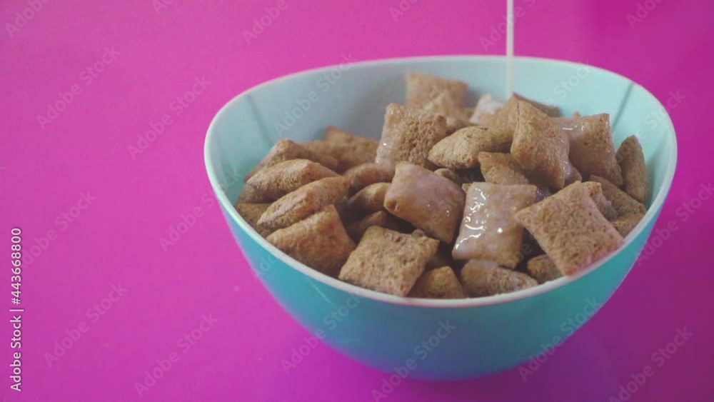 bowl of cereal with milk bowl of cereal with milk