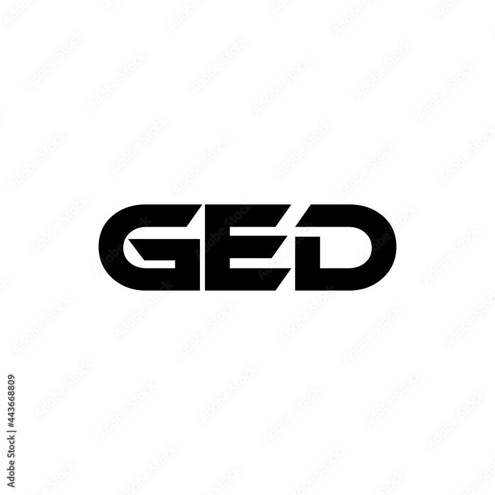GED letter logo design with white background in illustrator, vector logo modern alphabet font overlap style. calligraphy designs for logo, Poster, Invitation, etc. GED letter logo design with white background in illustrator, vector logo modern alphabet font overlap style. calligraphy designs for logo, Poster, Invitation, etc.