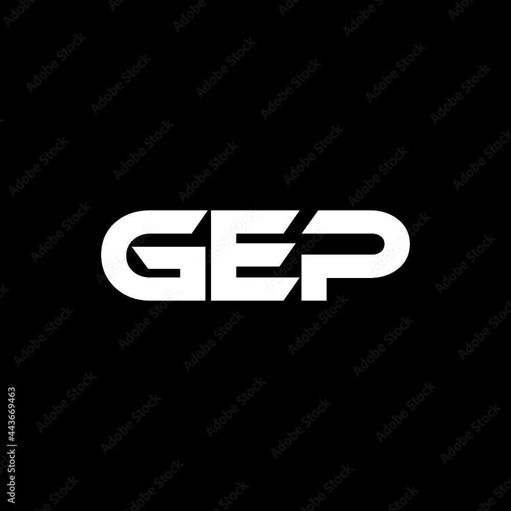 GEP letter logo design with black background in illustrator, vector logo modern alphabet font overlap style. calligraphy designs for logo, Poster, Invitation, etc. GEP letter logo design with black background in illustrator, vector logo modern alphabet font overlap style. calligraphy designs for logo, Poster, Invitation, etc.