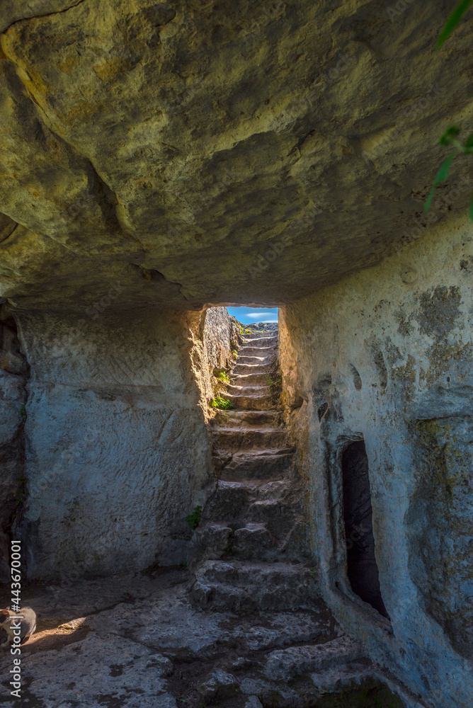 The ancient cave city of Mangup Kale