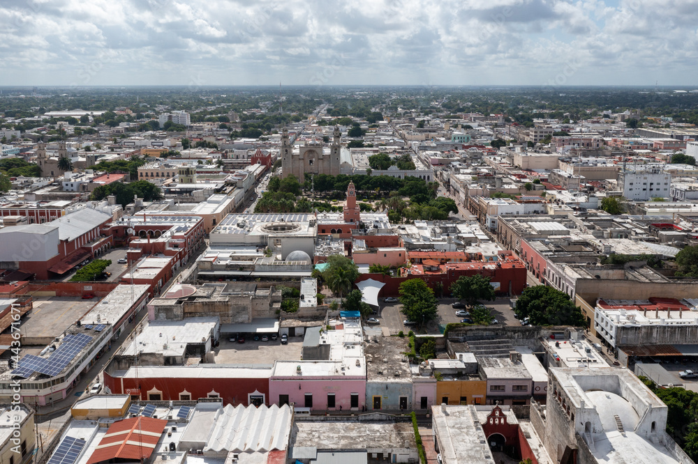 Fototapeta premium Plaza Grande - Merida, Mexico