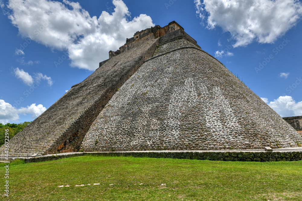 Pyramid of the Magician - Uxmal, Mexico.