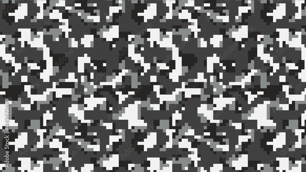 Military and army pixel camouflage pattern background Military and army pixel camouflage pattern background