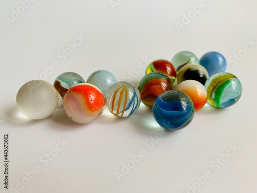 glass marbles