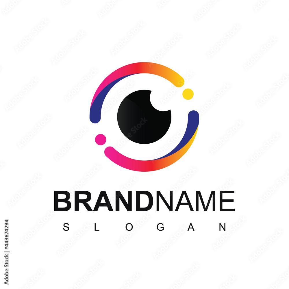 Eye Logo Design For Optical And Photography Company Symbol Eye Logo Design For Optical And Photography Company Symbol