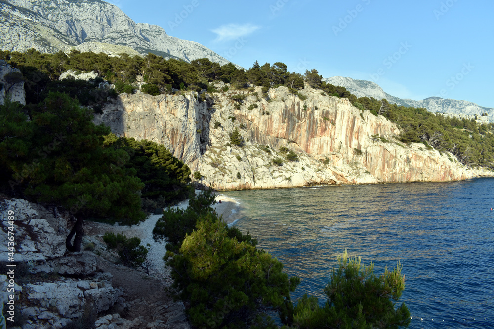 Beautiful beach Nugal, for adventurers and nature lovers, Makarska Riviera, Croatia!