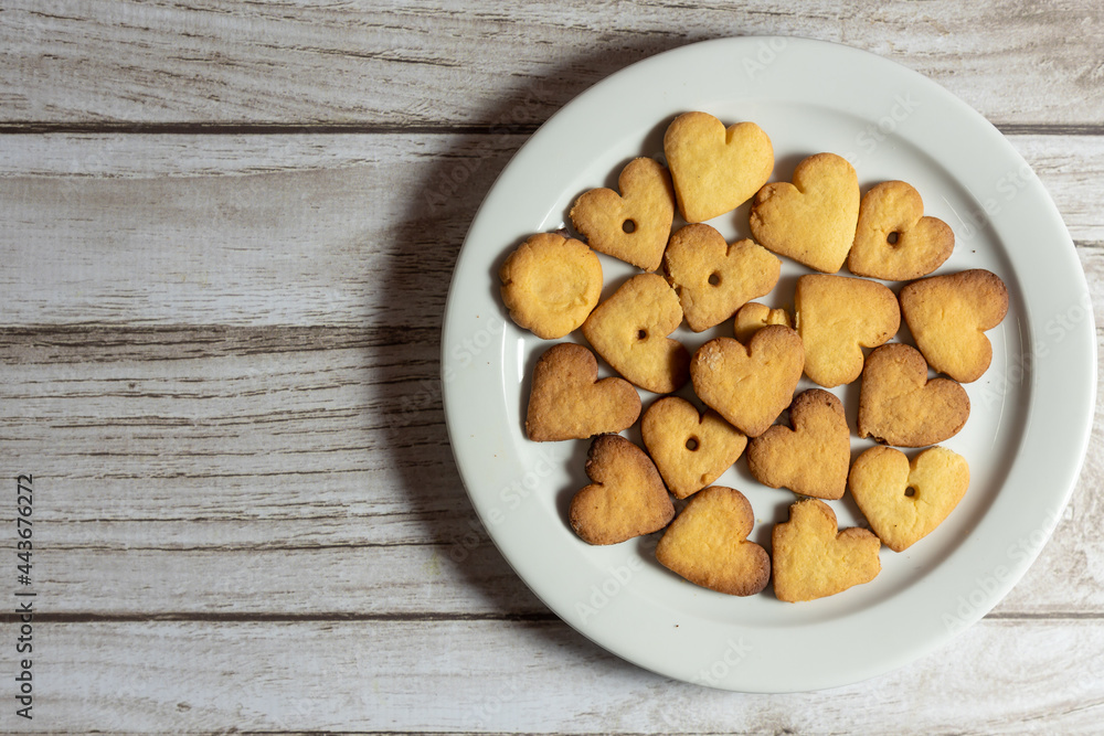cookies con forma de corazón!!! cookies con forma de corazón!!!