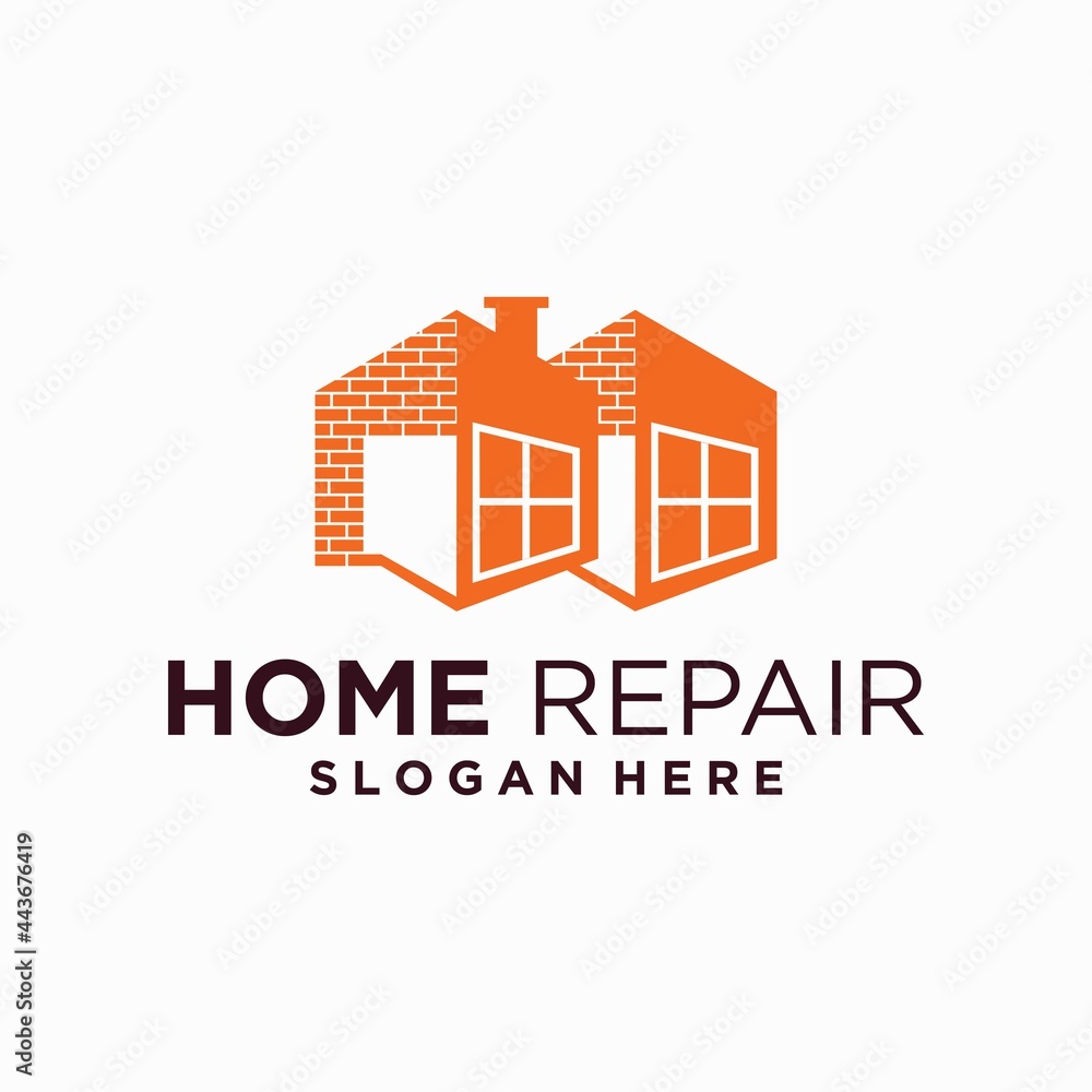 Home repair logo design templates home improvement Home repair logo design templates home improvement