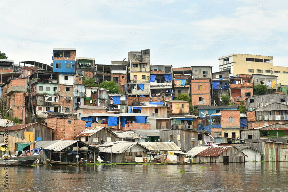 historic flood of the rio negro in the Amazon basin