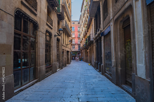 Cityscape of Barcelona (Spain) photo