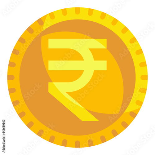 rupee flat icon