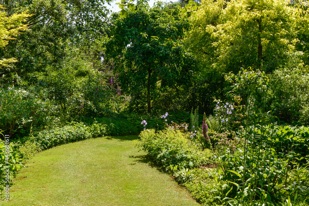 Obraz premium Le Jardin de Valériane, Buchy, 76, Normandie, Seine Maritime