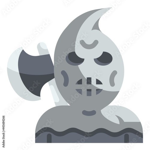executioner flat icon