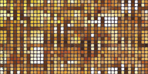 Pattern of mosaic in a modern style.