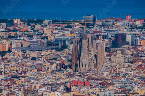 Cityscape of Barcelona (Spain) photo