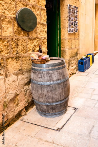 entrance to a small shop in Malta © Valentina