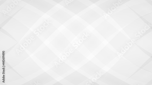 Abstract geometric white and gray curve line gradient Background. with space for concept design Technology and business.