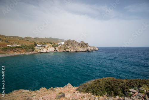 Fototapeta Naklejka Na Ścianę i Meble -  View on a bay near Agios Pavlos in south Crete