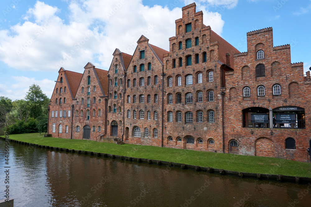 the famous salt warehouse in luebeck