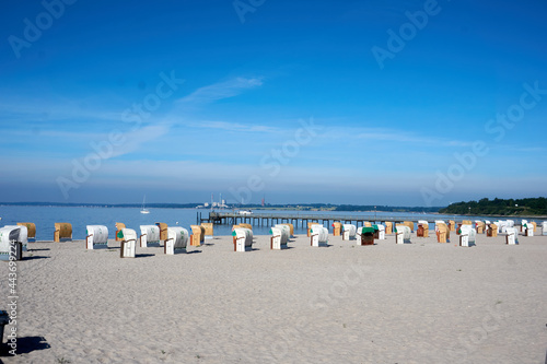 beach baskets at the baltic sea © creativcontent
