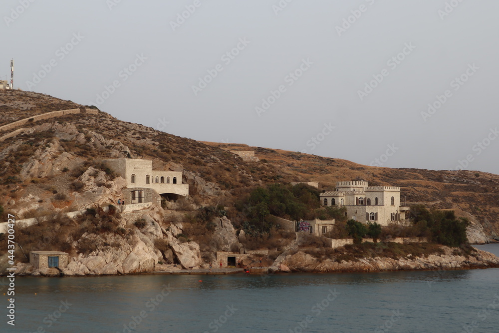 village in the sea. Syros. 