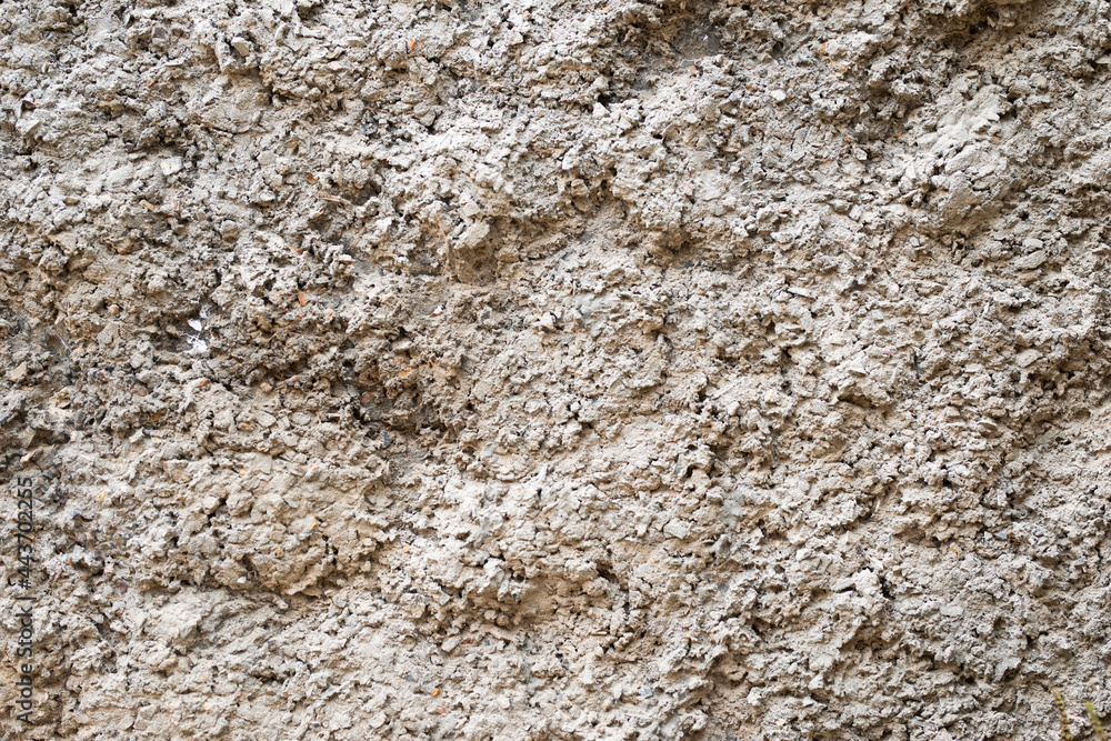 Fototapeta premium The texture of old gray concrete walls for background, Surface, and pattern of gray cement.