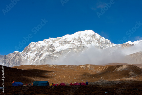 landscape in the himalayas