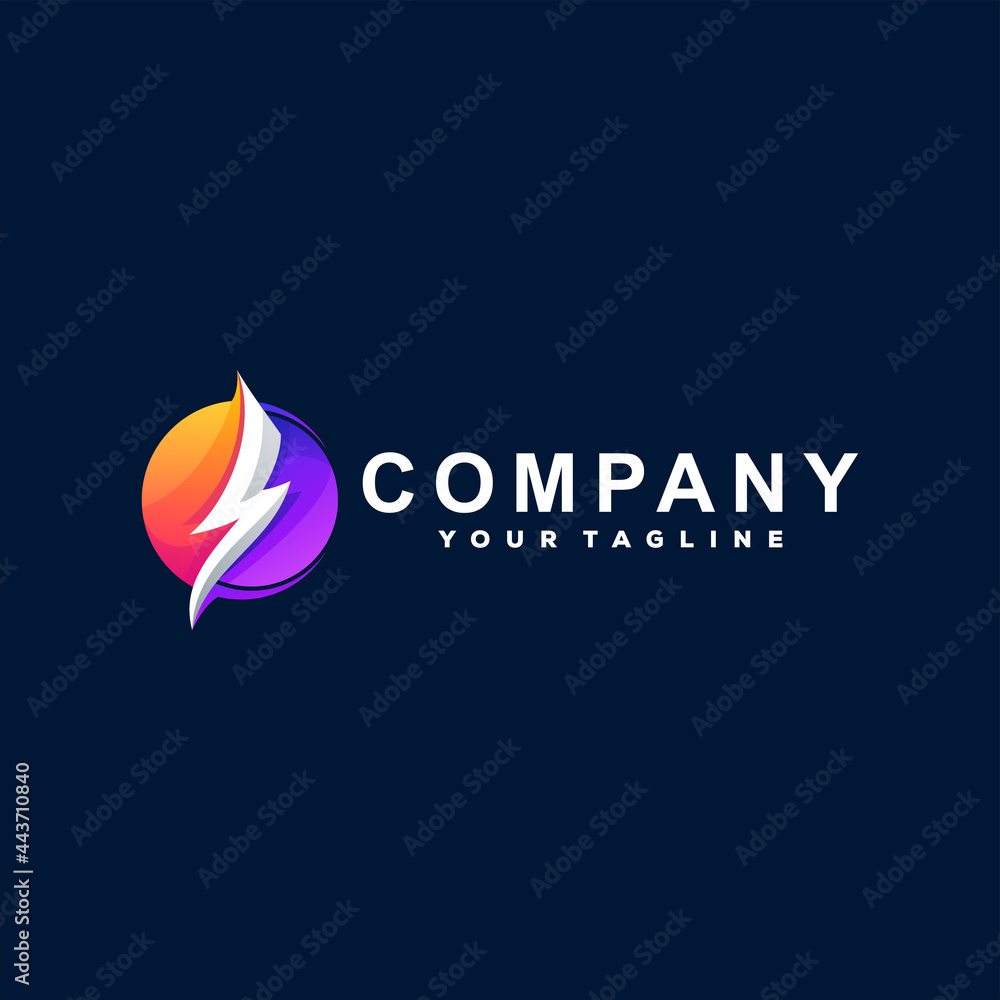 circle color gradient logo design circle color gradient logo design