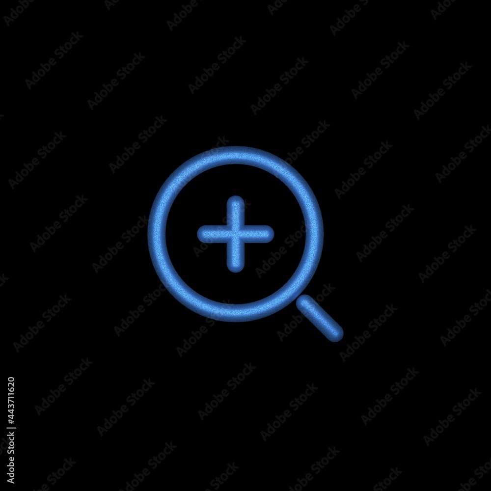 Obraz premium Magnify Zoom in