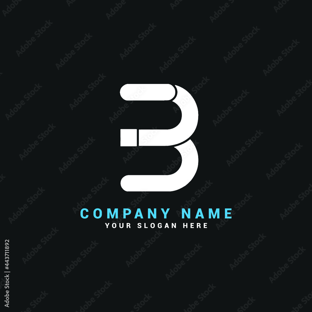 B Letter logo, IB Letter logo, Bi letter logo. B Letter logo, IB Letter logo, Bi letter logo.