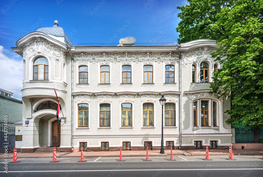 Consulate of Egypt on Bolshaya Nikitskaya Street in Moscow