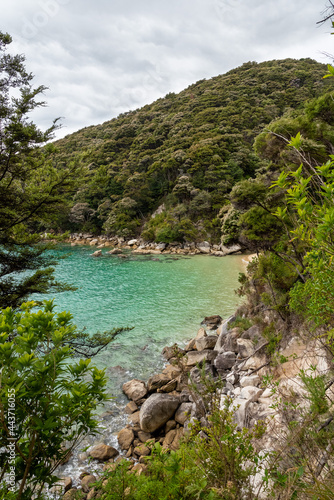 Beautiful tranquil bay at Abel Tasman National Park