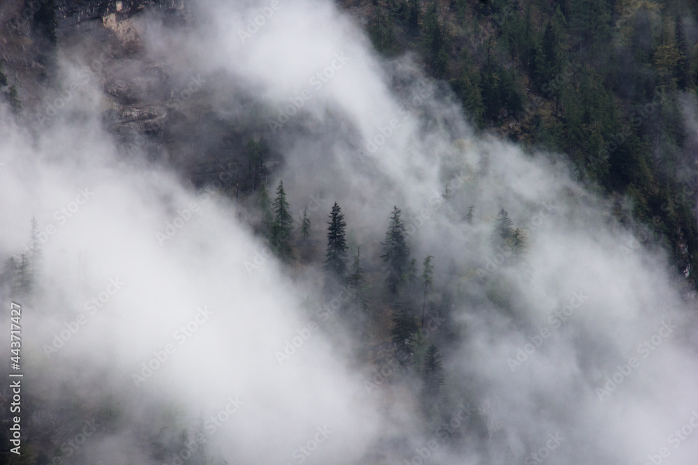 Obraz premium waterfall in the mountains