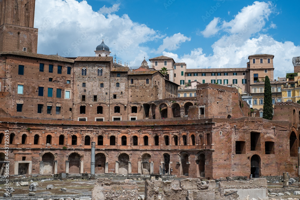 Imperial Forums of Rome in Italy