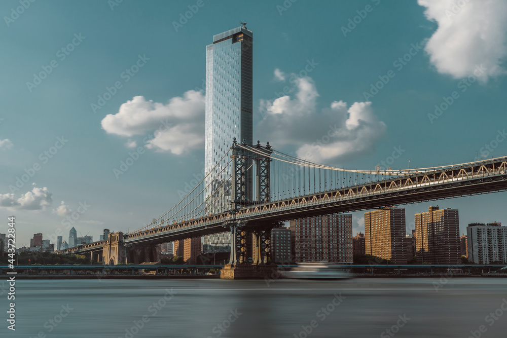 Naklejka premium Puente de Manhattan 