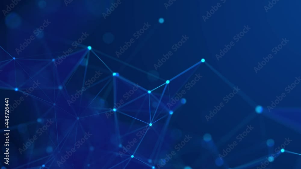 Network connecting triangles background with dots and lines. Futuristic polygonal background. Artificial intelligence. Big data technology .3d rendering. Network connecting triangles background with dots and lines. Futuristic polygonal background. Artificial intelligence. Big data technology .3d rendering.