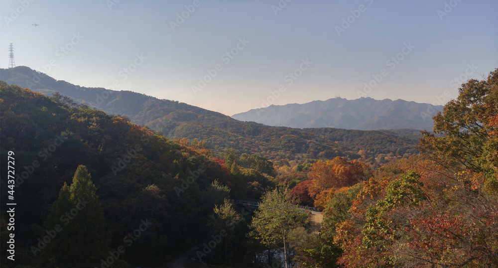Korean Autumn Mountain Korean Autumn Mountain