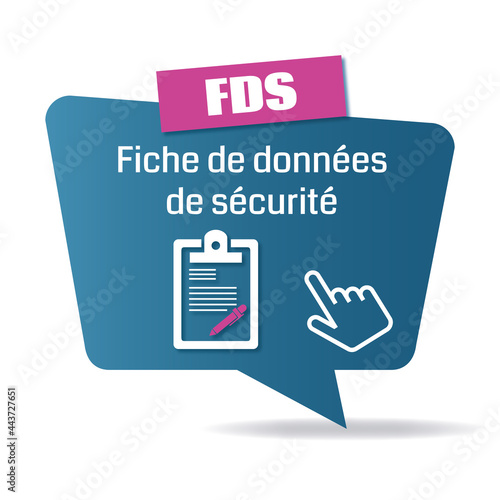 Logo fiche de données de sécurité.