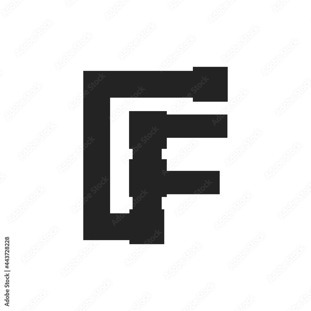 Letter F Construction Service and Architecture Logo Template Illustration Design