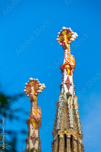 Modernist towers of Gaudi - Barcelona