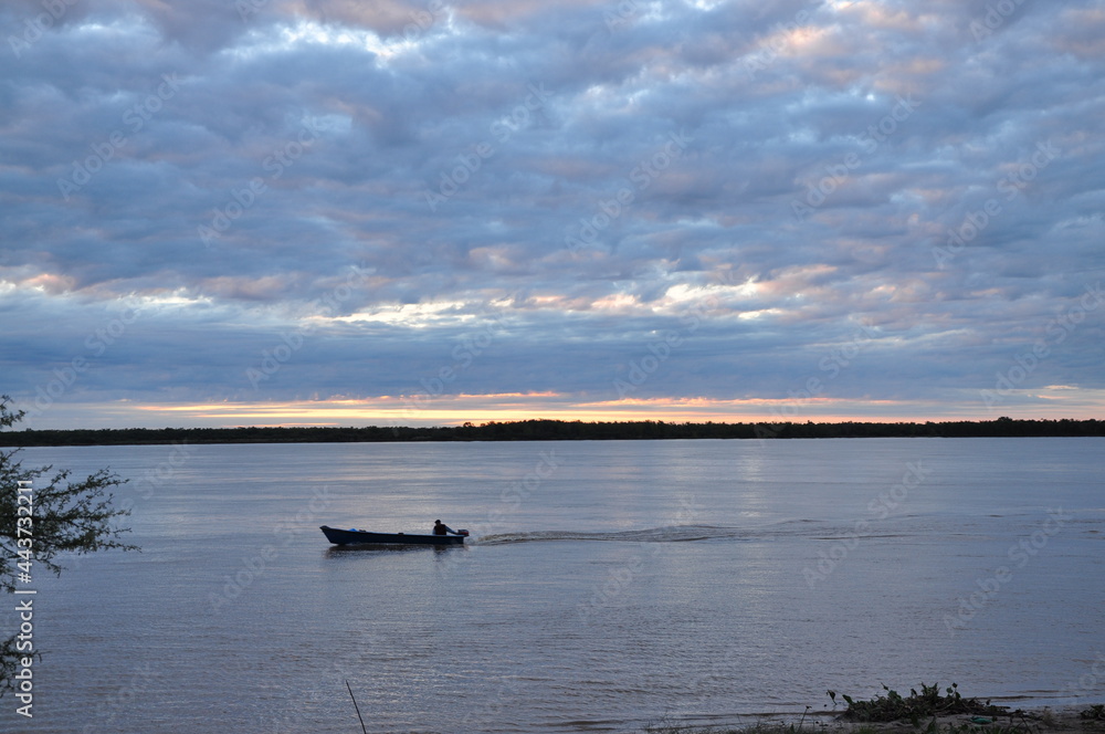 Villa Urquiza, Parana, Entre Rios, Argentina. Rio Parana. Villa Urquiza, Parana, Entre Rios, Argentina. Rio Parana.