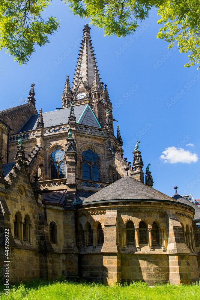 St. Peter's Church is an Evangelical Lutheran parish church Cathedral Alte Peterskirche Leipzig Saxony Germany Europe