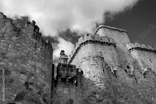 The Castle of Turegano is an ancient fortress located in the town of Turégano in the province of Segovia. Spain. photo