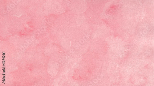 素材テクスチャ　水彩　ピンク