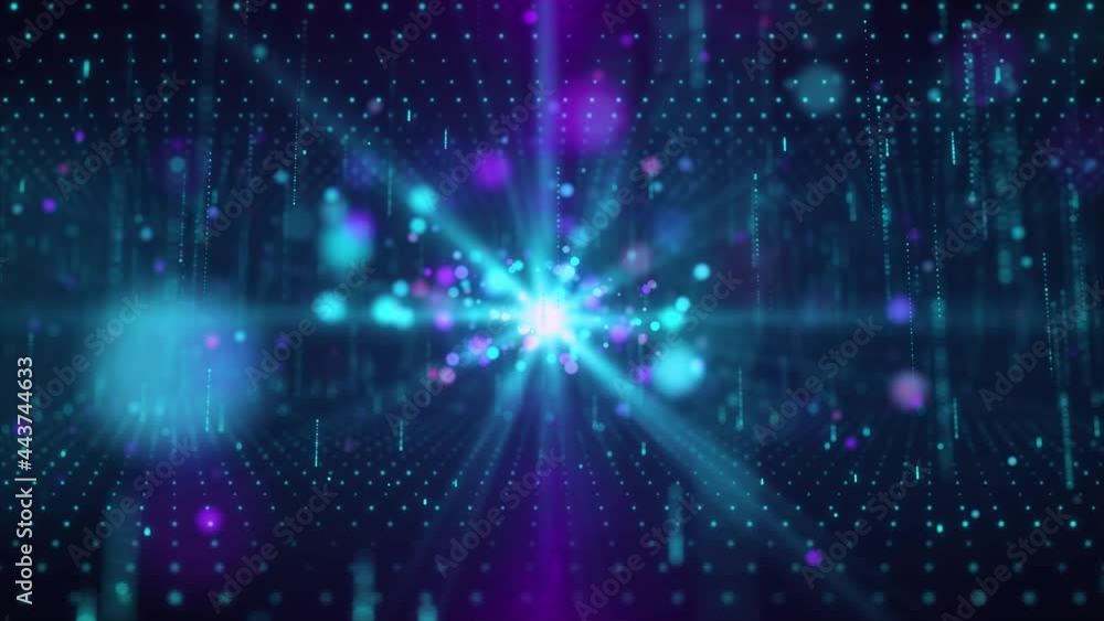 Abstract Luxury View Blue Purple Shine Award Perspective Particles Sweet Bokeh And Light Burst Background Seamless Loop Abstract Luxury View Blue Purple Shine Award Perspective Particles Sweet Bokeh And Light Burst Background Seamless Loop