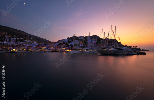 Sailboat Harbor in Greece © Anna Om
