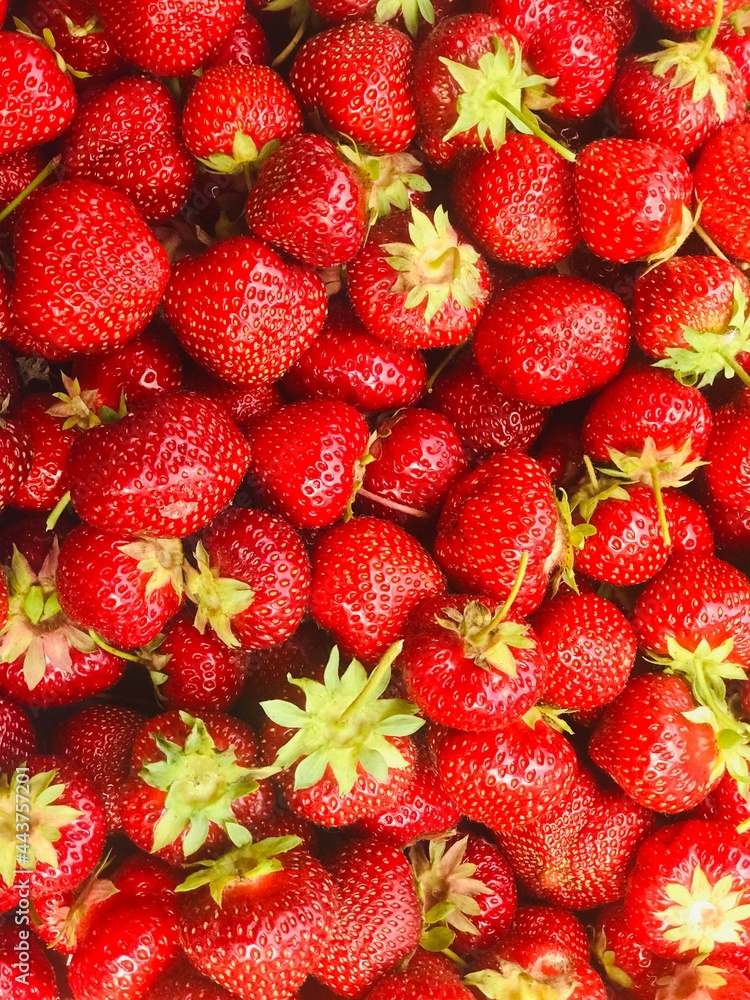 strawberries on the market strawberries on the market