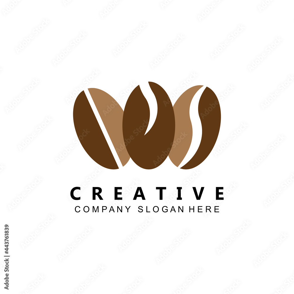 Beans And Coffee Cup Logo Template vector icon design Beans And Coffee Cup Logo Template vector icon design