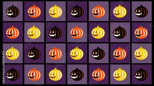 ハロウィンイラストアニメ